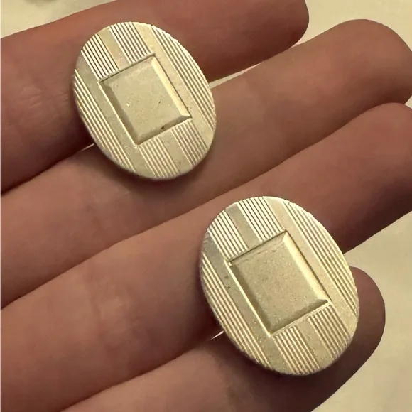 Tiffany & Co AUTHENTIC Vintage 925 Sterling Silver Cufflinks Cuff Links - Picture 7 of 16